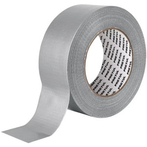 Cinta Ducte Tape 48mm x50m E0.16mm Resistente a Temperaturas Pretul 20530