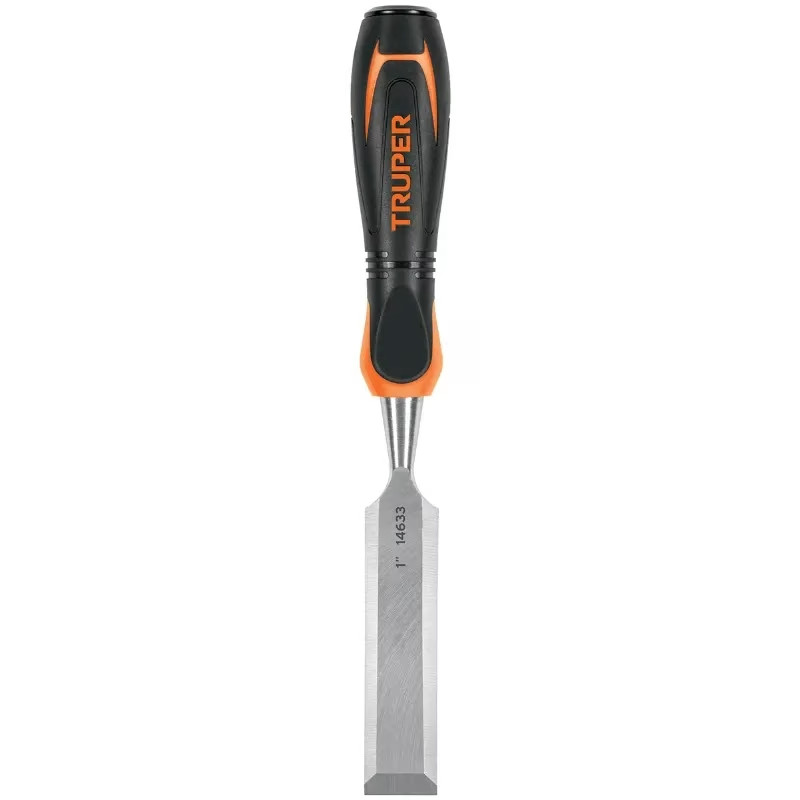 Formones 1", en acero al cromo vanadio, Mango Ergonomico Confort Grip, FT-1 14633 Truper
