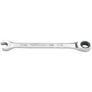 Llave Boca Mixta Ratchet 11mm ACrVanadio Truper 13620