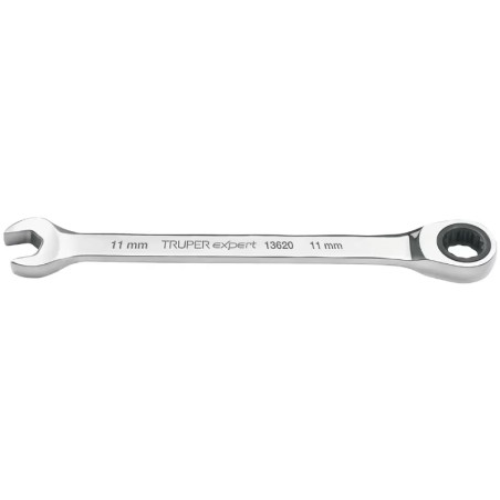 Llave Boca Mixta Ratchet 11mm ACrVanadio Truper 13620