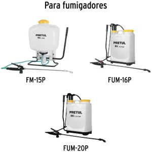 Pistola completa para fumigador 12,16 y 20L Pretul 27142