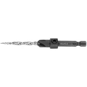 Brocas Avellanadoras 4.5mm x55mm para Madera Truper 102376