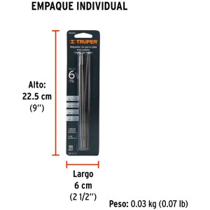 Repuest para Arco Calador ACA-6X Contenido 8 Sierras, REP-ACA-6X 10229 Truper