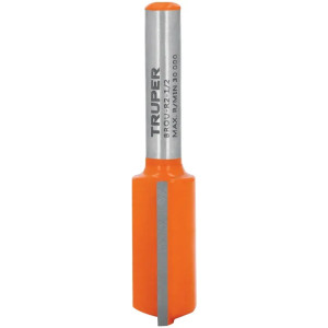 Fresas Recta de dos Filos 1/2" x25mm Truper 11456