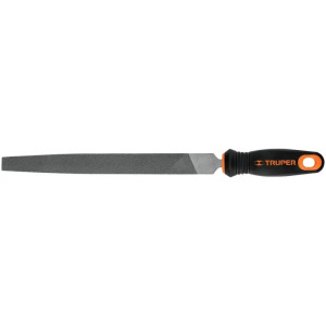 Limas Planas Bastardas 10" x1x5/16" MConfortGrip, Truper 11237