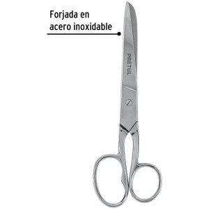 Tijera para Costura 7", ojo grande, en acero inoxidable, TP-8341-7 23162 Pretul