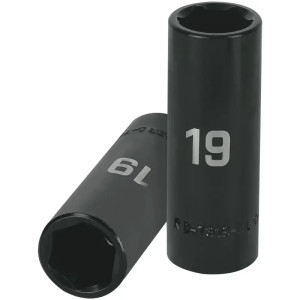 Dados 19mm E1/2 Impacto Tubulares Hexagonales CrMolibdeno, Truper 12431