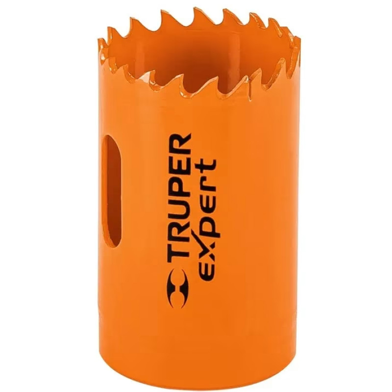 Sierra de copa Bimetalicas 1 3/8" o 34.9mm, dientes de acero alta velocidad, Para metal y Madera, COBI-1-3/8 18093 Truper