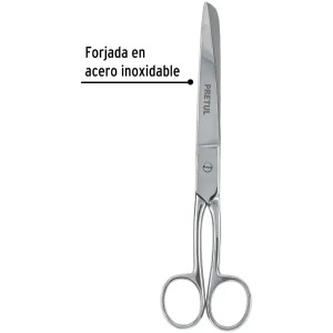Tijera para costura y Oficina 8", en acero inoxidable, TP-8642-8 23158 Pretul
