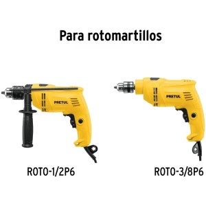Interruptor de repuesto para ROTO-1/2P6 ROTO-3/8P6 Pretul 27125