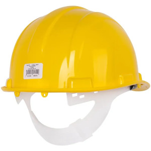Casco de Seguridad Amarillo AjusteIntervalos 2200V Pretul 25037