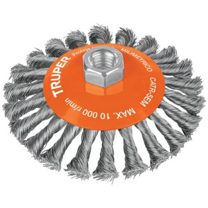 Cardas Conicas 5" Trenzado M14 Truper 14189