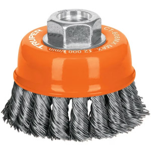 Cardas Copa 3" Trenzado Grueso M14 Truper 17530