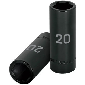 Dados 20mm E1/2 Impacto Tubulares Hexagonales CrMolibdeno, Truper 12432