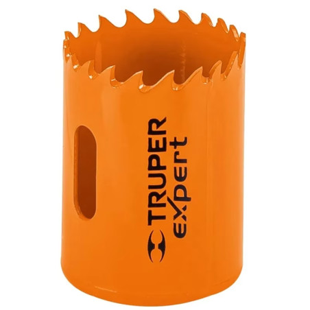 Sierra de copa Bimetalicas 1 1/2" o 38.1mm, dientes de acero alta velocidad, Para metal y Madera, COBI-1-1/2 18094 Truper