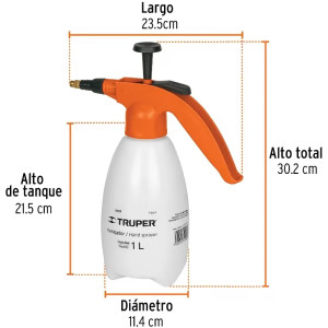 Fumigador domestico 1L Boquilla Regulable Domestico Truper 10929