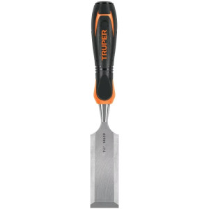 Formones 1 1/2", en acero al cromo vanadio, Mango Ergonomico Confort Grip, FT-1-1/2 14639 Truper