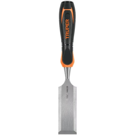 Formones 1 1/2", en acero al cromo vanadio, Mango Ergonomico Confort Grip, FT-1-1/2 14639 Truper