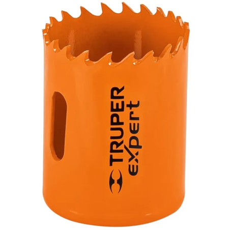 Sierra de copa Bimetalicas 1 9/16" o 39.6mm, dientes de acero alta velocidad, Para metal y Madera, COBI-1-9/16 18095 Truper