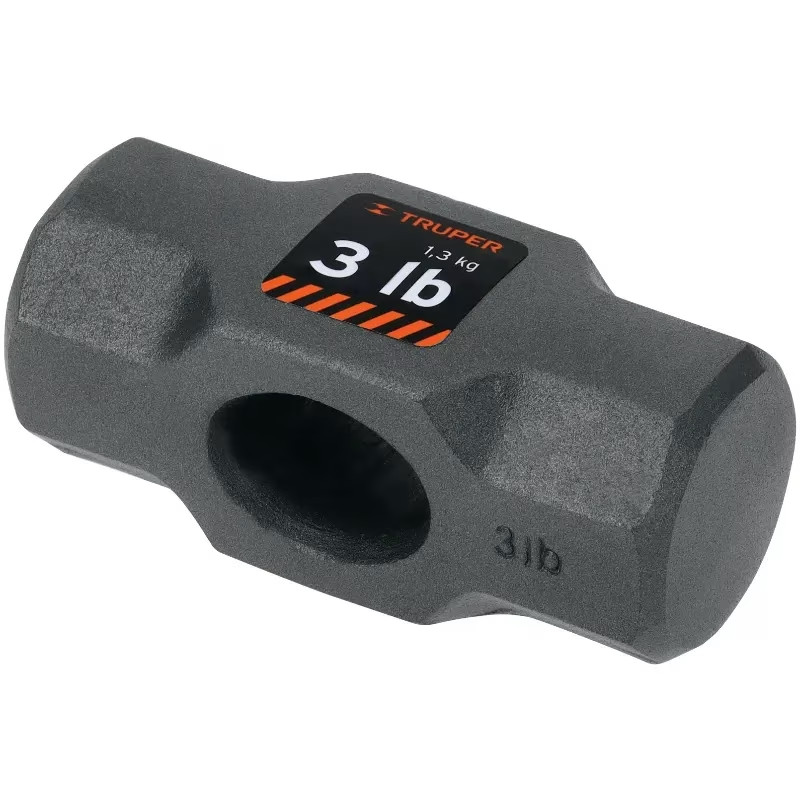 Cabezas de Comba Octagonal 3lb Ojillo Ovalado Truper 10649