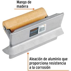 Gruña Centro AAluminio 380 Crea Marca de Ranura Truper 15424