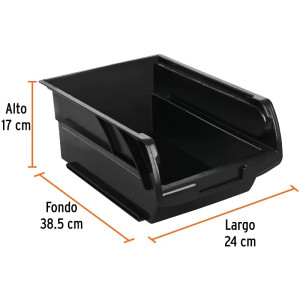 Gavetas Bandejas Apilables N4.5 38.5x24x17cm Polipropileno Truper 102438