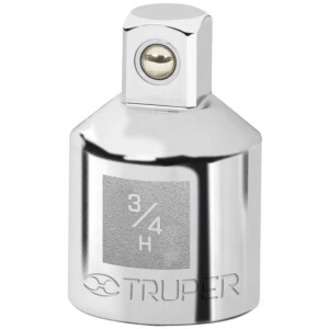 Adaptador Encastre 3/4" Hembra x 1/2" Macho, Truper 13424