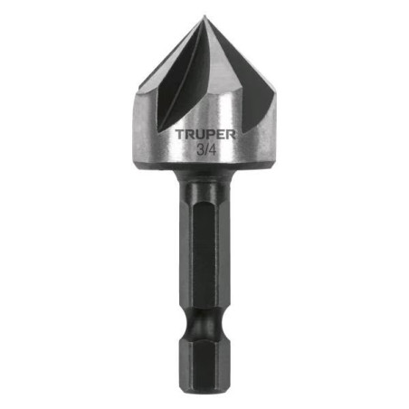 Brocas Avellanadores para Metal 3/4" x 50mm Z1/4 Trupe 102382