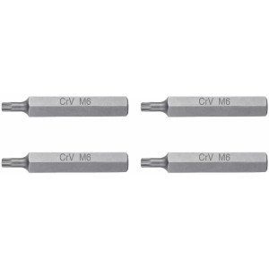 Juegos de 4 puntas Bristol combinadas M6 M8 M10 M12 x75mm, Truper 12715