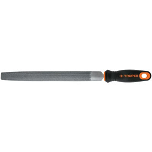 Limas Media Caña 10" x1x5/16" MConfortGrip, Truper 11243