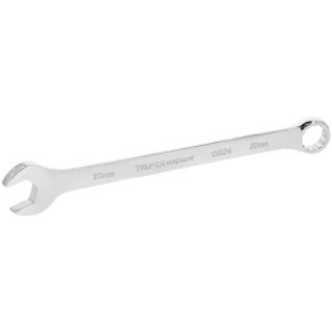Llave Boca Mixta 20mm Combinada CrVanadio ELarga Truper 15624