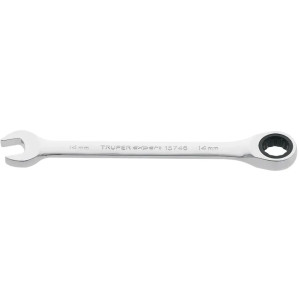 Llave Boca Mixta Ratchet 14mm ACrVanadio Truper 15746