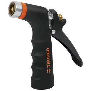 Pistola de Riego 2 Funciones Metalica Resorte inoxidable, Clip par Flujo continuo, PR-201 18475 Truper