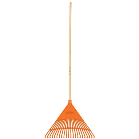 Escobas Plastica Rigida 22" 22 Dientes Mango 48", Polipropileno de Alta Resistencia, EP-22R 19786 Truper