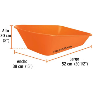 Concha para Carretilla para Carretilla 10440 Truper 102686
