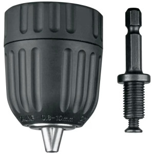 Mandriles Chucks cierre rápido 3/8" con adaptador Hex de 1/4" Truper 102474