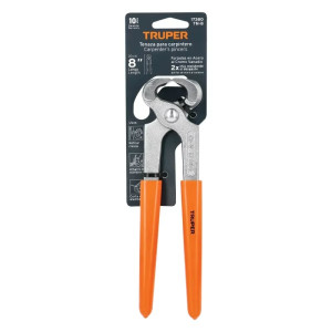 Tenaza para Carpintero 8" Mango de PVC, Truper 17380