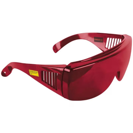 Lentes para Laser Rojo Policarbonato UV, Truper 10757