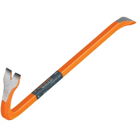 Pata de Cabra, Seccion Hexagonal, Diametro 3/4" Largo 45cm Peso 1.35kg,uña saca clavos y escoplos pulidos, BU-45 10853 Truper 