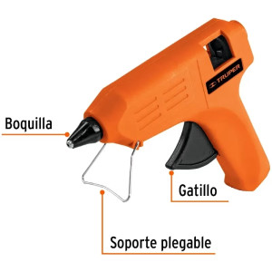 Pistola de Silicona 1/2 13cm Electrica 25W, Truper 100796