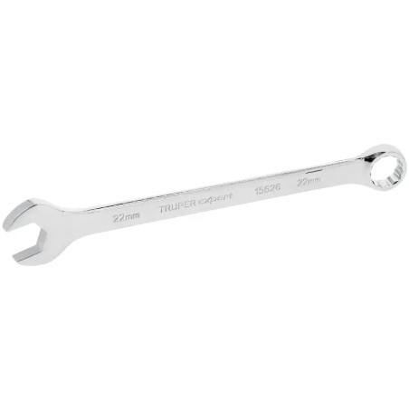 Llave Boca Mixta 22mm Combinada CrVanadio ELarga Truper 15626