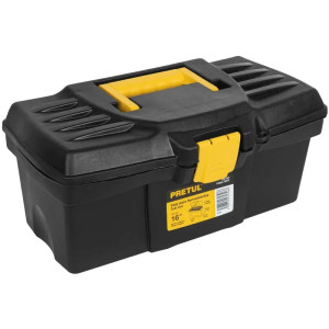 Caja para Herramientas Plastica Largo 16", Ancho 8", Alto 7 3/8", Peso 0.8 kg, CHP-16P 20532 Pretul