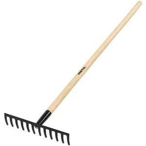 Rastrillos 30cm 12 dientes Mango 122cm 48" Recto Pretul 22697