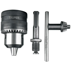 Mandriles Chucks con Llave 1/2" con adaptador SDS Plus Truper 102475