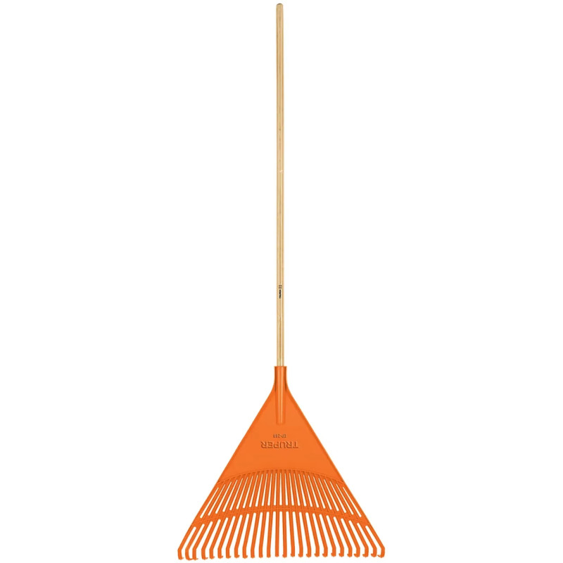Escobas Plastica Rigida 24" 26 Dientes Mango 48", Polipropileno de Alta Resistencia, EP-26R 19788 Truper