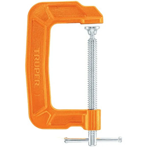 Prensa de hierro Nodular 4", Manija deslizante en T, uso general, PNT-4 17661 Truper