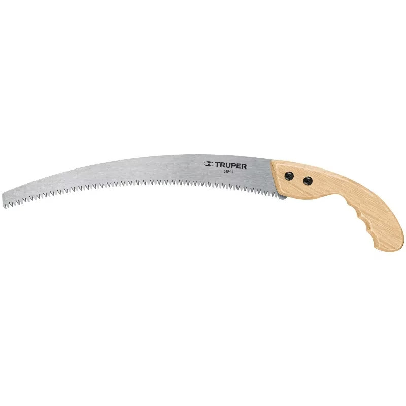 Serrucho de Poda Tradicionales 14" DPP 6, Mango ergonomico de madera, STP-14 18172 Truper