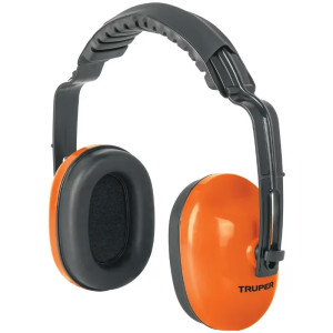 Protector Auditivo con Orejera Ajustable, con almohadilla para mayor confort, Reduccion de Ruido 18db, OAJ 14257 Truper