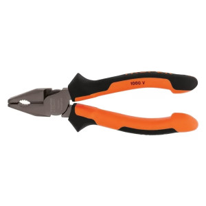 Alicate Universal Aislado Electricista 6" Comfort Grip, Truper 12347