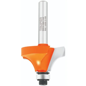 Fresas Redondeadoras 1-1/4" x17mm cRodaje, Truper 11473
